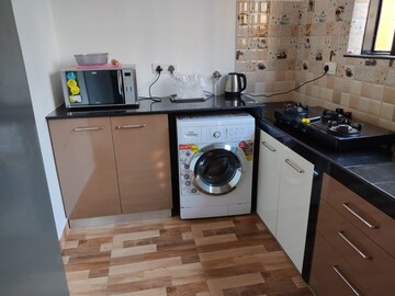 Kitchen in 2 BHK Apartment at Siolim – for Rent
