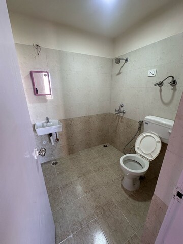Bathroom in 1 BHK Apartment at Shree Vardhman Green Court, Sector 90 – for Rent