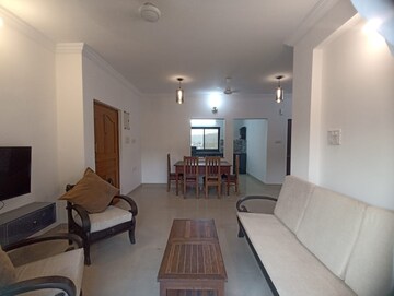 Living Room in 2 BHK Apartment at Siolim – for Rent