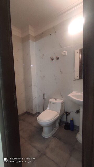 Bathroom in 2 BHK Builder Floor at Paryavaran Complex – for Rent