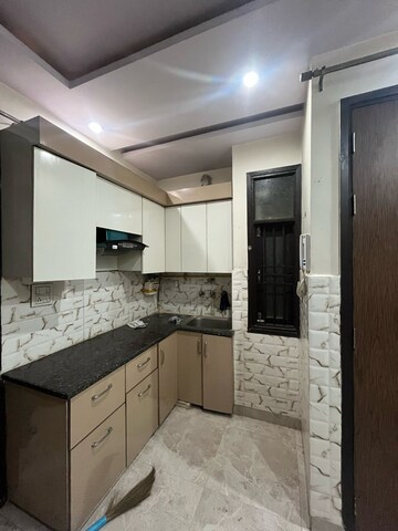 Kitchen in 2 BHK Builder Floor at Dwarka Mor – for Rent