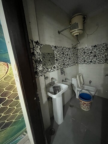 Bathroom in 2 BHK Builder Floor at Dwarka Mor – for Rent