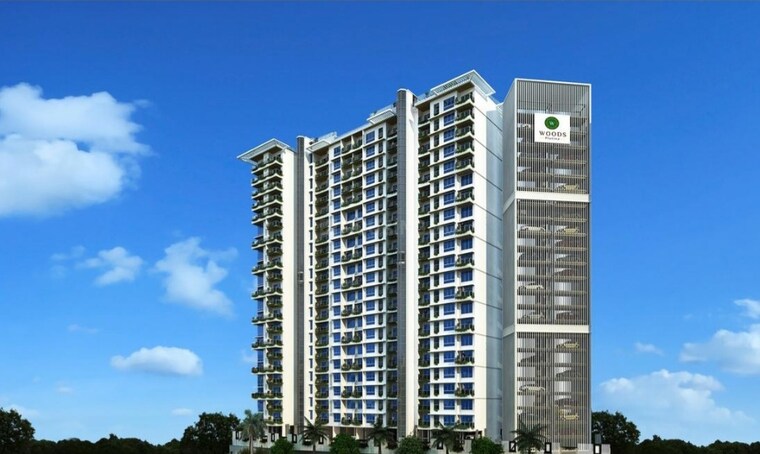 Exterior View, smgk-associates-woods-platina 2 Bedroom 815 Sq.Ft. Apartment In Jogeshwari West Mumbai 8445428