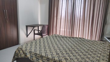 Bedroom in 3 BHK Apartment at Runwal Garden City, Balkum Pada – for Rent