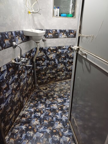 Bathroom in 1 BHK Apartment at Ghansoli – for Rent
