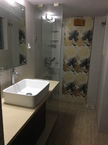 Bathroom in 3 BHK Apartment at Juhu – for Rent