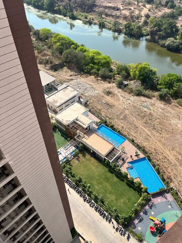 Balcony in 2 BHK Apartment at VTP Belair B And D Building, Mahalunge – for Rent