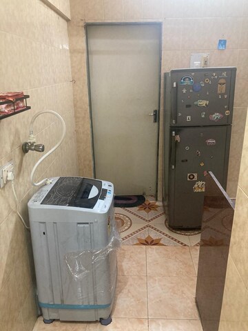 Kitchen in 1 BHK Apartment at Green Fields Apartment, Andheri East – for Rent