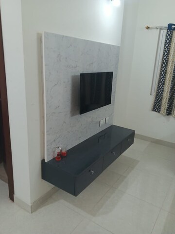Living Room in 2 BHK Apartment at Prestige High Fields, Gachibowli – for Rent