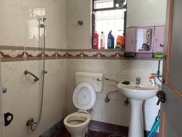 Bathroom in 3 BHK Apartment at Sunshree Gold, Nibm Road – for Sale