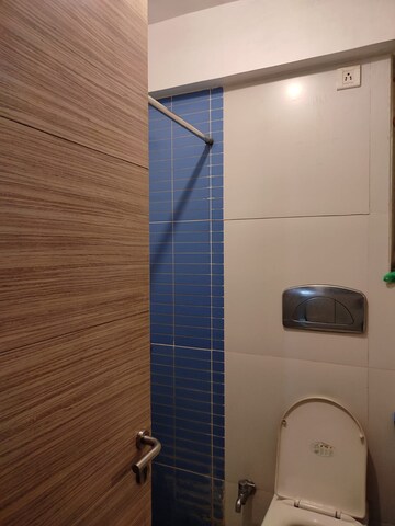 Bathroom in 3 BHK Apartment at Group Seven Rushi Heights, Goregaon East – for Rent