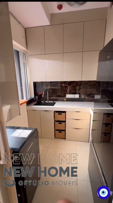Kitchen in 2 BHK Apartment at LnT Realty Emerald Isle, Powai – for Rent