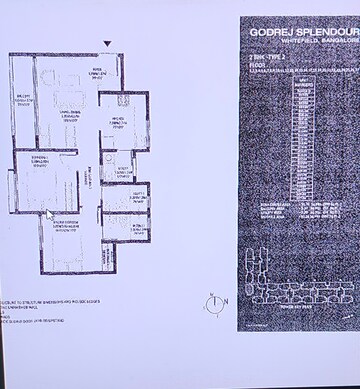 2 BHK Apartment For Sale in Godrej Splendour, Whitefield