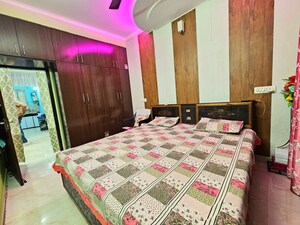 Bedroom in 3 BHK Builder Floor at Shri Devaji Residency, Dhakoli – for Sale