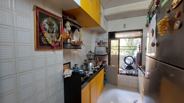 Kitchen in 3 BHK Apartment at Dheeraj Valley, Goregaon East – for Rent