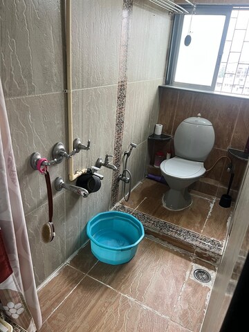 Bathroom in 2.5 BHK Apartment at Bandra West – for Rent