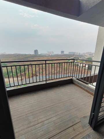 Balcony in 2 BHK Apartment at Kumar Princetown, Undri – for Rent