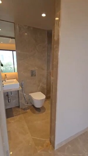 Bathroom in 4 BHK Apartment at Silver 33 West, Khar West – for Sale