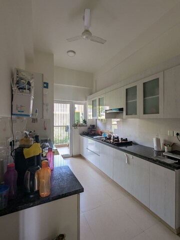 Kitchen in 3.5 BHK Builder Floor at Ansal Sushant Lok I, Sector 43 – for Rent