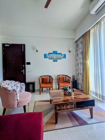 Bedroom in 3 BHK Builder Floor at Ansal Sushant Lok I, Sector 43 – for Rent