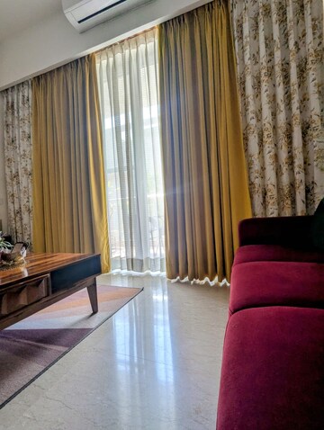 Living Room in 3 BHK Builder Floor at Ansal Sushant Lok I, Sector 43 – for Rent