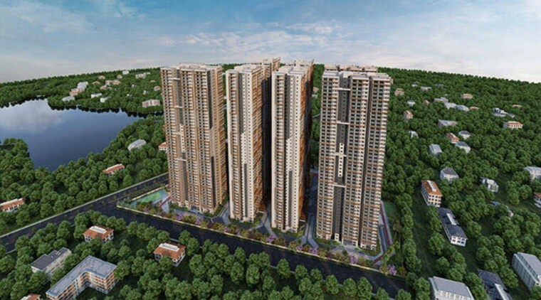 Exterior View, candeur-lakescape 3 Bedroom 2306 Sq.Ft. Apartment In Kondapur Hyderabad 8446225