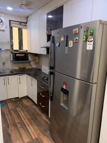 Kitchen in 2 BHK Builder Floor at Rohini Sector 8 – for Rent