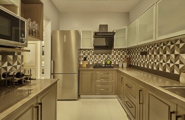 Kitchen in 3 BHK Apartment at Bramhacorp The Collection, Kalyani Nagar – for Sale