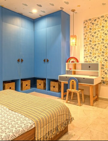 Bedroom in 3 BHK Apartment at Rainbow Vistas, Hi Tech City – for Rent
