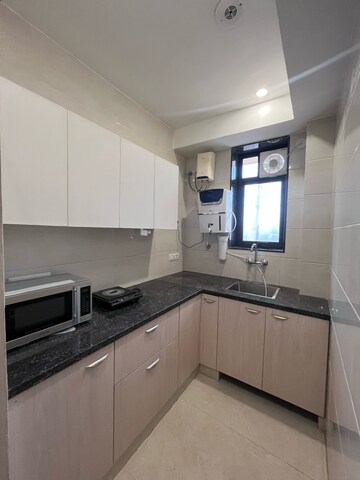 Kitchen in 1 BHK Builder Floor at Sector 42 – for Rent