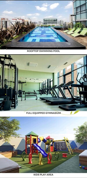Gym in 3 BHK Builder Floor at Garia – for Sale
