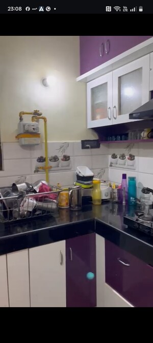 Kitchen in 2 BHK Apartment at Shipra Riviera, Gyan Khand – for Sale