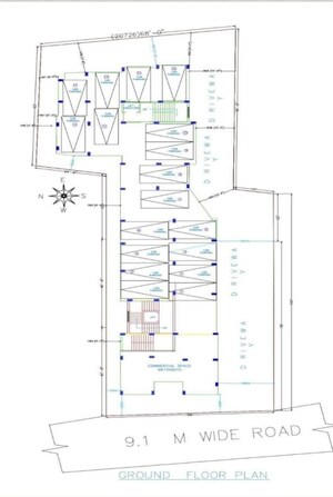 Staircase in 2 BHK Builder Floor at Keshtopur – for Sale