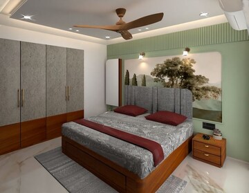 Bedroom in 3 BHK Builder Floor at Pitampura – for Rent