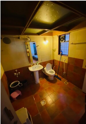 Bathroom in 1 BHK Apartment at Bramha Avenue, Kondhwa – for Rent