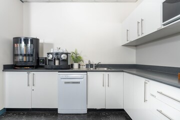 Kitchen in  Office Space at Nanakramguda – for Rent