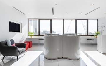 Kitchen in Office Space at Sector 135 – for Rent