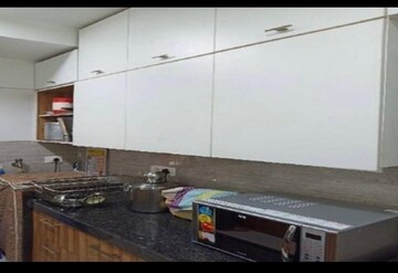 Kitchen in 3 BHK Apartment at Acme Ozone, Manpada – for Rent