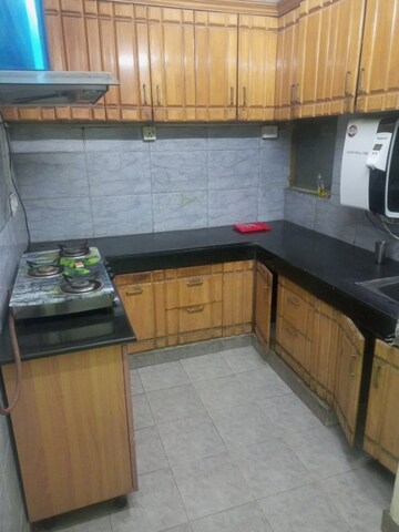 Kitchen in 2 BHK Builder Floor at Kalkaji – for Rent