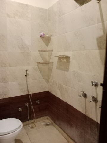 Bathroom in 2 BHK Builder Floor at New Model Town – for Rent