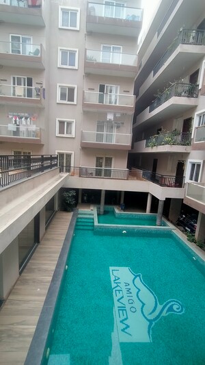 Kitchen in 3 BHK Apartment at Amigo Lake View, Thanisandra Main Road – for Sale