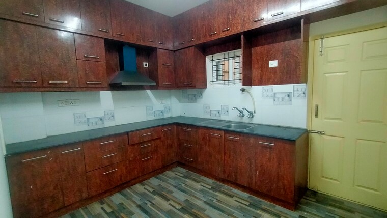 Kitchen, amigo-lake-view 3 Bedroom 1600 Sq.Ft. Apartment In Thanisandra Main Road Bangalore 8446644