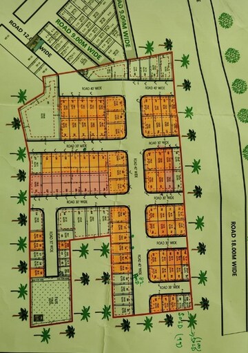  Plot – Map Location View at Tonk Road - for Sale