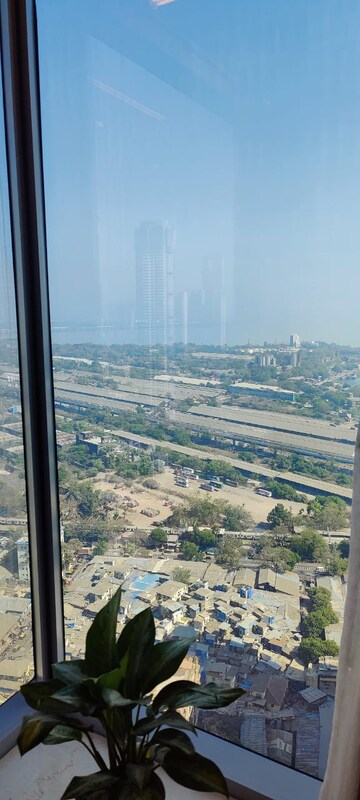 Balcony in 3 BHK Apartment at Lodha Vista, Lower Parel – for Rent