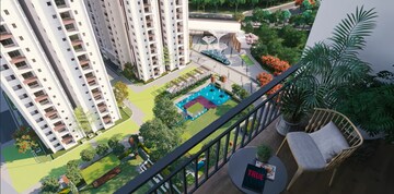 Balcony in 3 BHK Apartment at Aparna Zenon, Puppalaguda – for Sale