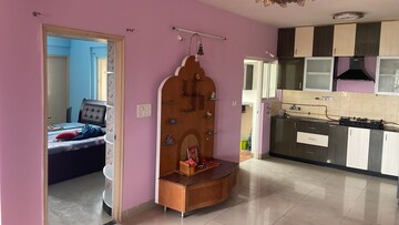 Living Room in 2 BHK Apartment at Golden Palms Apartment Bangalore, Thanisandra Main Road – for Rent