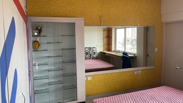 Kitchen in 2 BHK Apartment at Golden Palms Apartment Bangalore, Thanisandra Main Road – for Rent