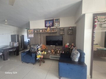 Living Room in 3 BHK Apartment at RR Signature, Thanisandra Main Road – for Rent