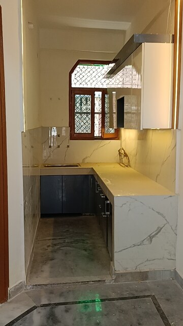 Kitchen in 2 BHK Builder Floor at Shalimar Garden Extension 1 – for Sale