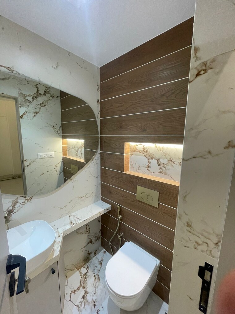 Master Bedroom, dhaval-sunrise-orlem 3 Bedroom 1109 Sq.Ft. Apartment In Malad West Mumbai 8446826